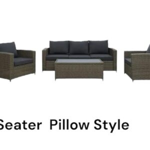 5 Seater Pillow Style