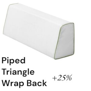 Piped Triangle Wrap Back +25%