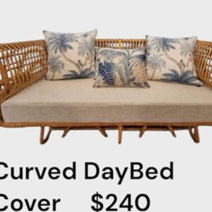 Curved Day Bed Cover