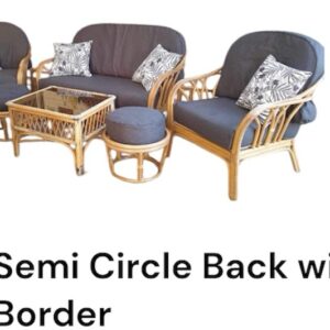 Semi Circle Back With Border