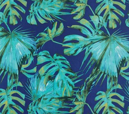 Palm Garden 150 cm Weatherproof Canvas Fabric